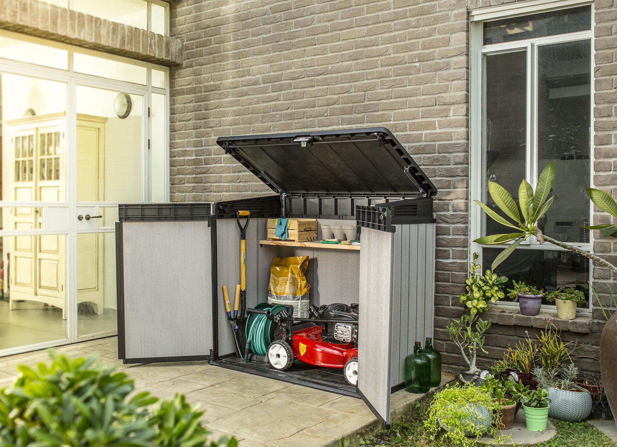 Keter Duotech Elite Garden Storage / Waste Bin Storage