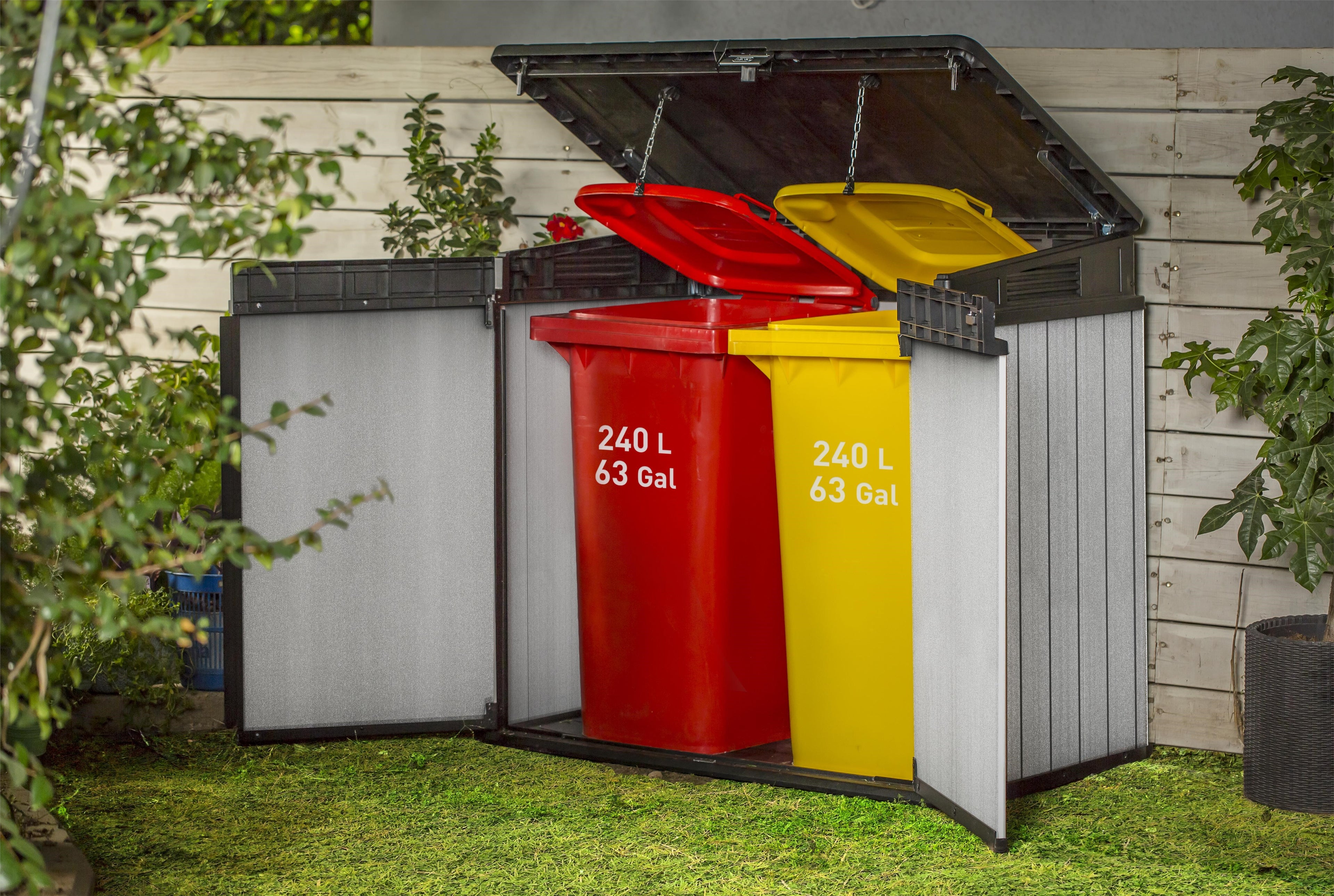 Keter Duotech Elite Garden Storage / Waste Bin Storage