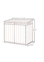 Keter Duotech Elite Garden Storage / Waste Bin Storage