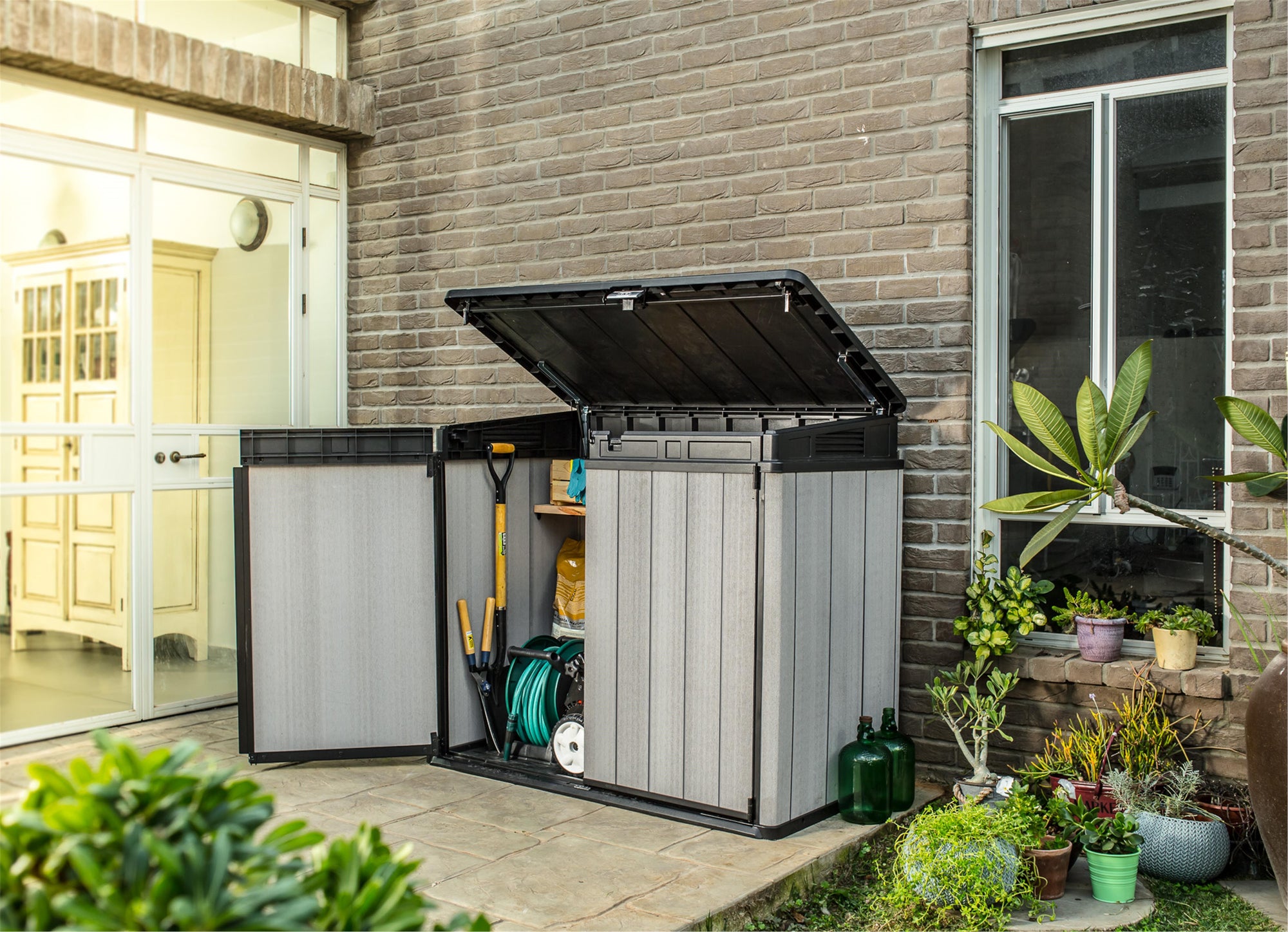 Keter Duotech Elite Garden Storage / Waste Bin Storage