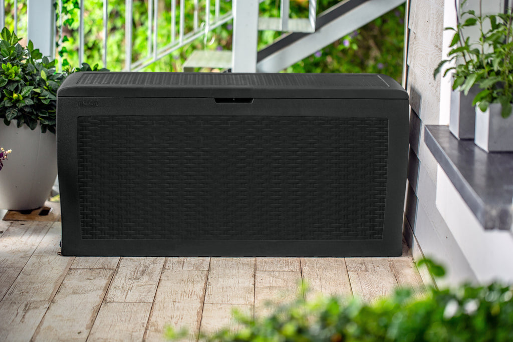Keter Samoa Rattan Style 270L Storage Box