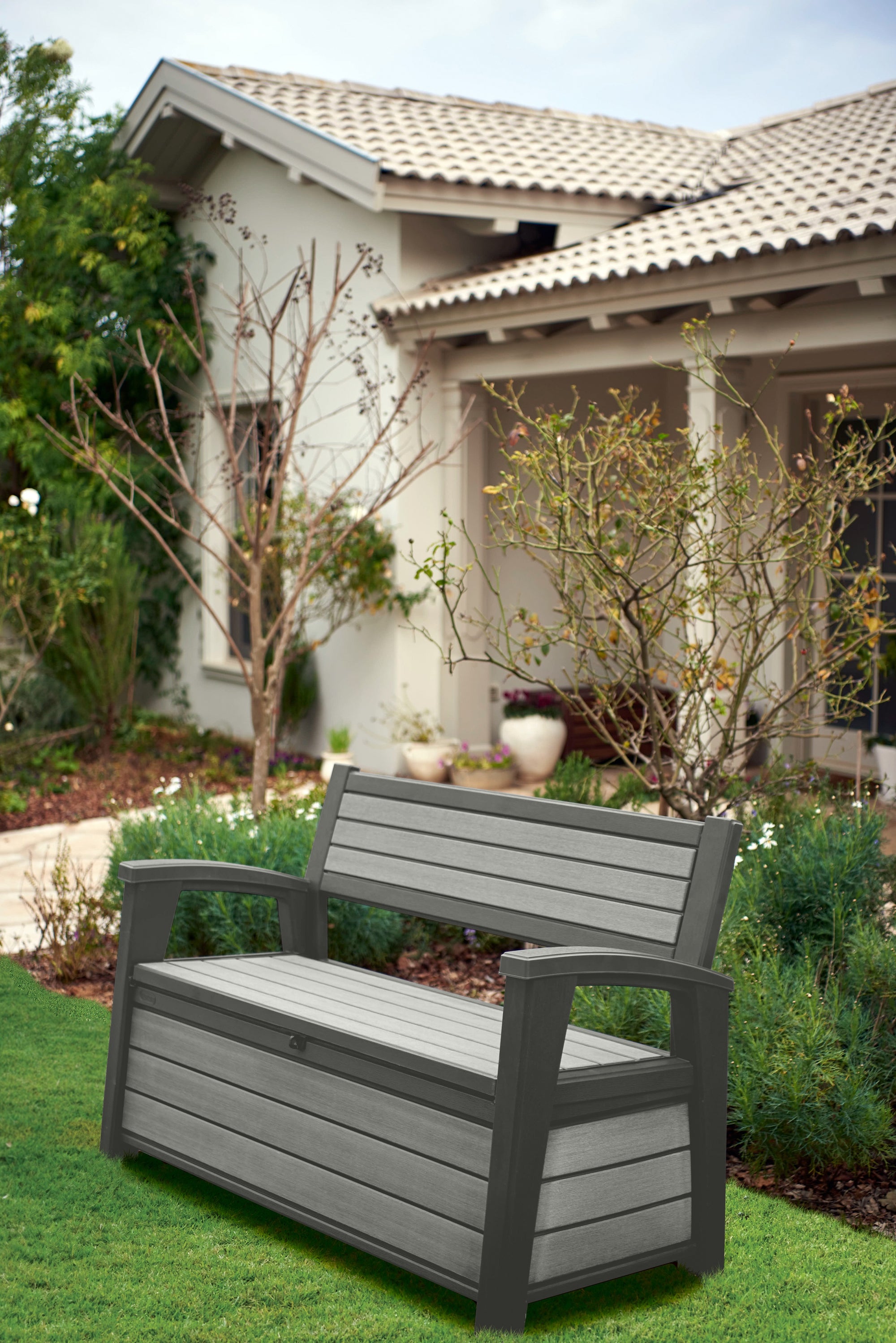 Keter Hudson Garden Storage Bench 227L