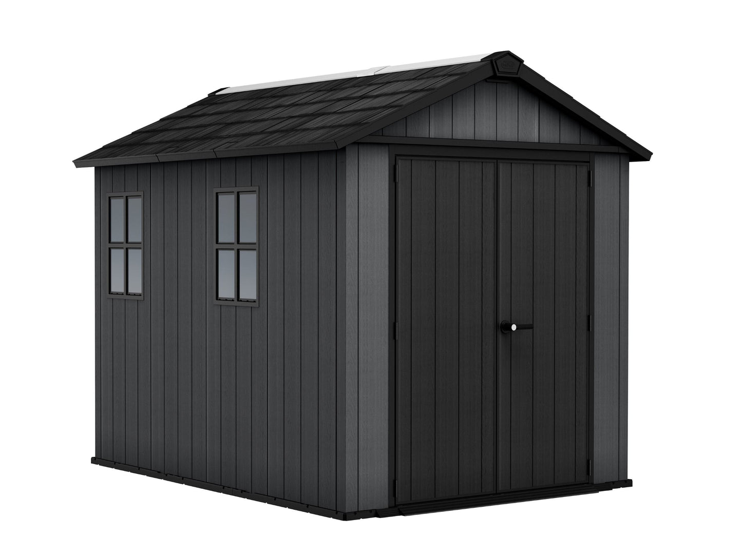 Keter Newton Plus Resin Shed Grey - 15 Year Guarantee