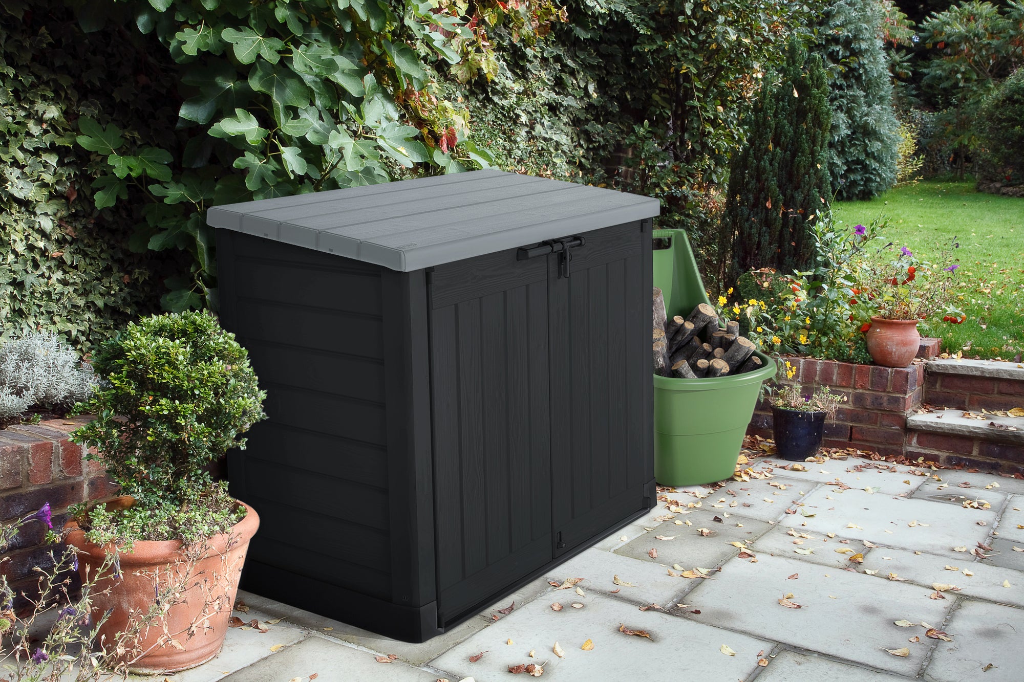 Keter Hideaway XL Garden Storage / Waste Bin Storage