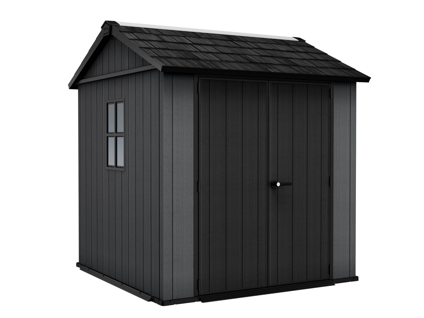 Keter Newton Plus Resin Shed Grey - 15 Year Guarantee