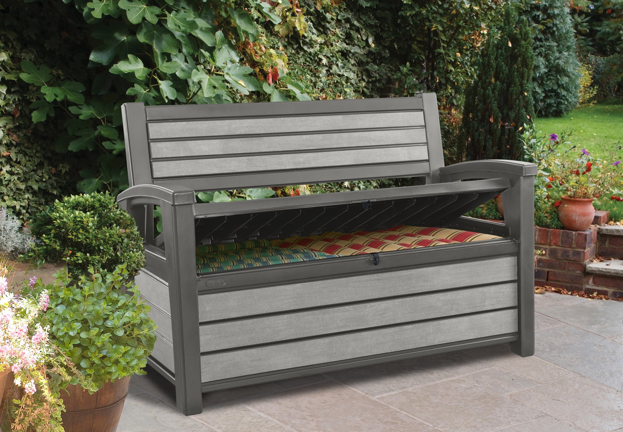 Keter Hudson Garden Storage Bench 227L