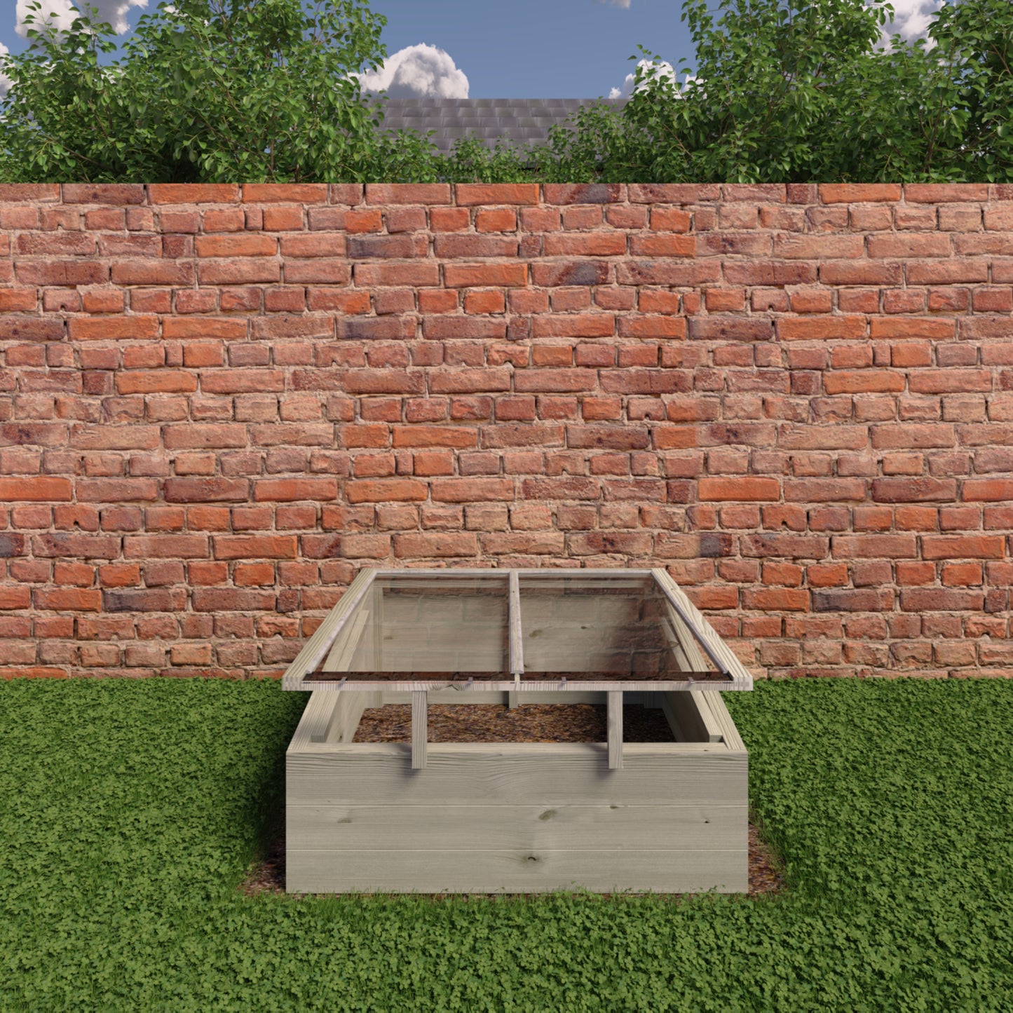 Shire Holkham Cold Frame 4' x 3' Pressure Treated