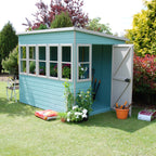 Shire Sun Pent Shiplap Potting Shed 8x6