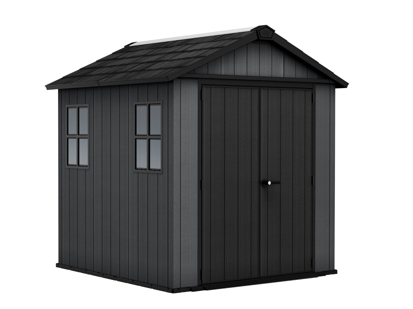 Keter Newton Plus Resin Shed Grey - 15 Year Guarantee