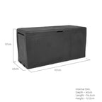 Keter Samoa Rattan Style 270L Storage Box