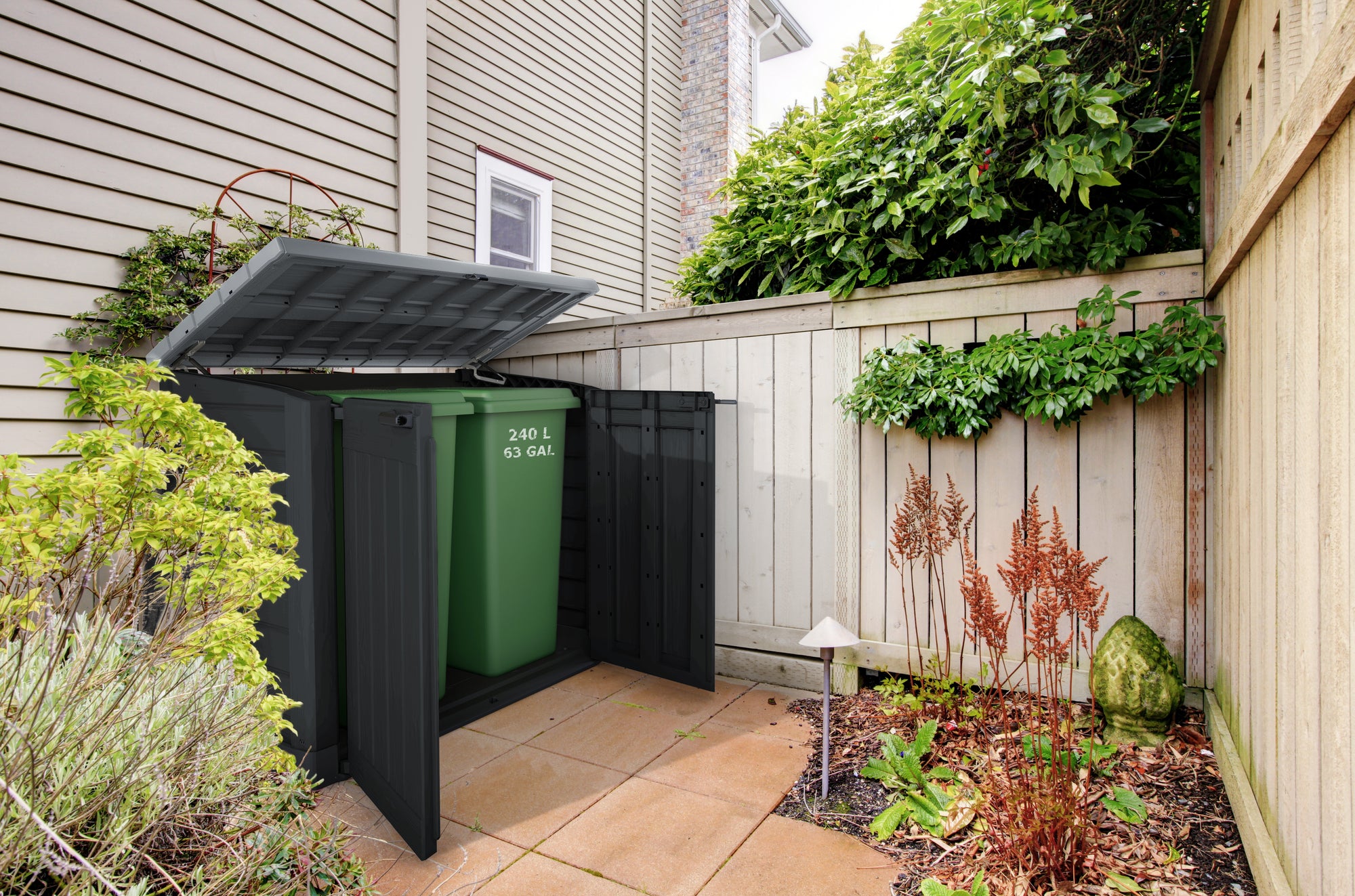 Keter Hideaway XL Garden Storage / Waste Bin Storage