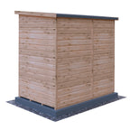 Shire Pent Shiplap Tongue & Groove Garden Shed 6x4