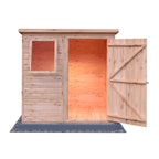 Shire Pent Shiplap Tongue & Groove Garden Shed 6x4