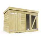 Elmstead Standard Height Dog Kennel And Run External View