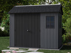 Keter Newton Plus Resin Shed Grey - 15 Year Guarantee