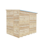 Shire Pent Shiplap Tongue & Groove Garden Shed 7x5