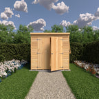 Shire Pent Shiplap Tongue & Groove Garden Shed 7x5