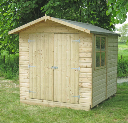 Shire Alderney Shiplap Tongue & Groove Apex Shed 7x7