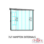 Shire Hampton Corner Summerhouse 7x7