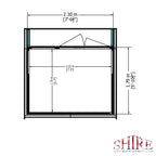 Shire Highclere Summerhouse 8x6