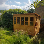 Shire Sun Pent Shiplap Potting Shed 8x6