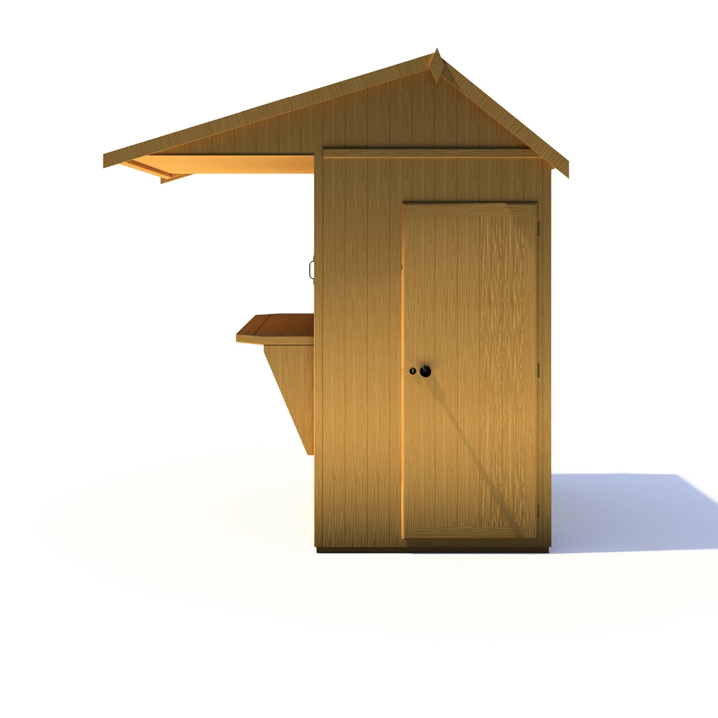 Shire Paradise Garden Bar and Store 6x4 Apex Roof