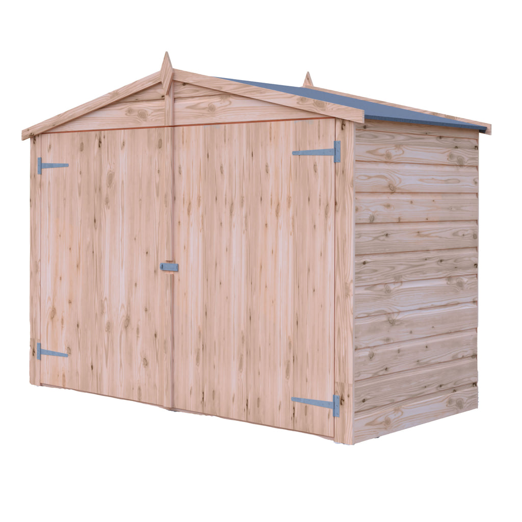 Shire Shiplap Bike Storage Apex Roof without floor 6'x3'