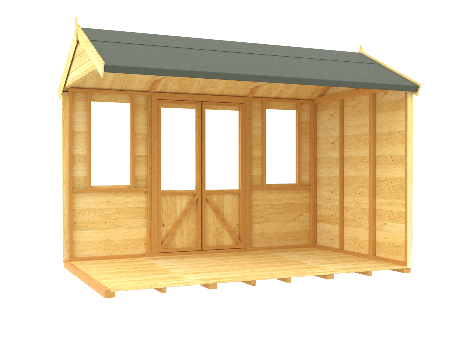 Elmstead Apex Summerhouse Internal View