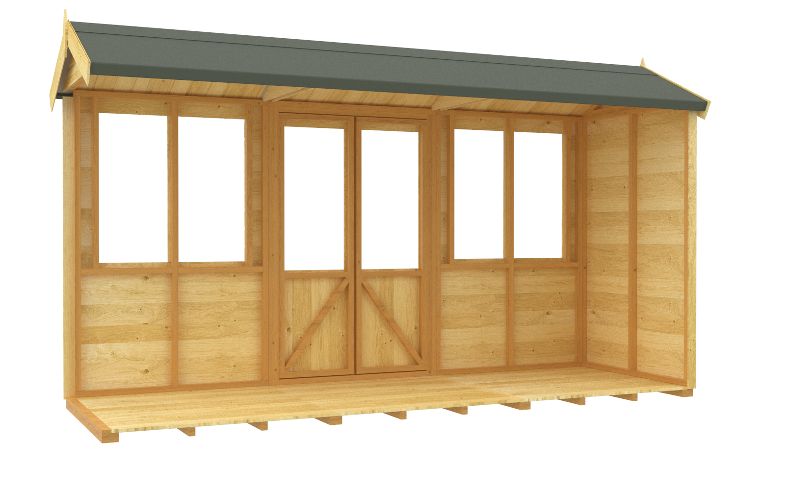 Elmstead Apex Summerhouse Internal View
