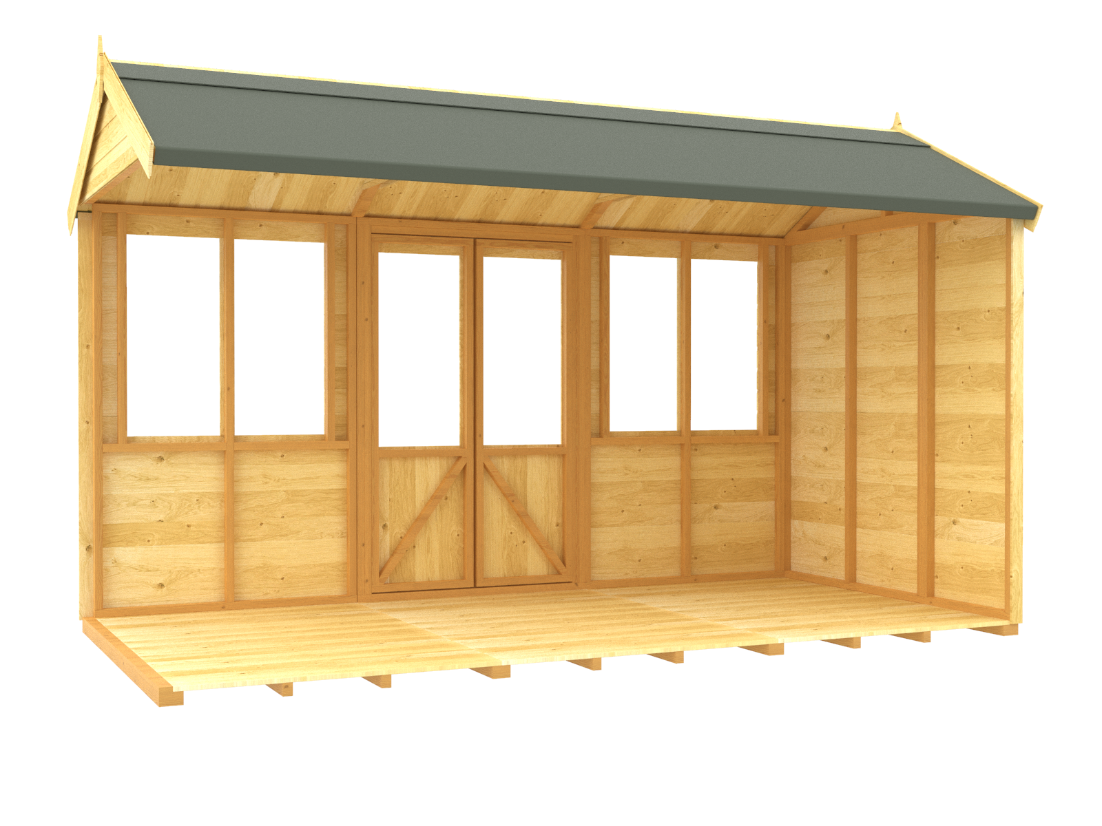 Elmstead Apex Summerhouse Internal View