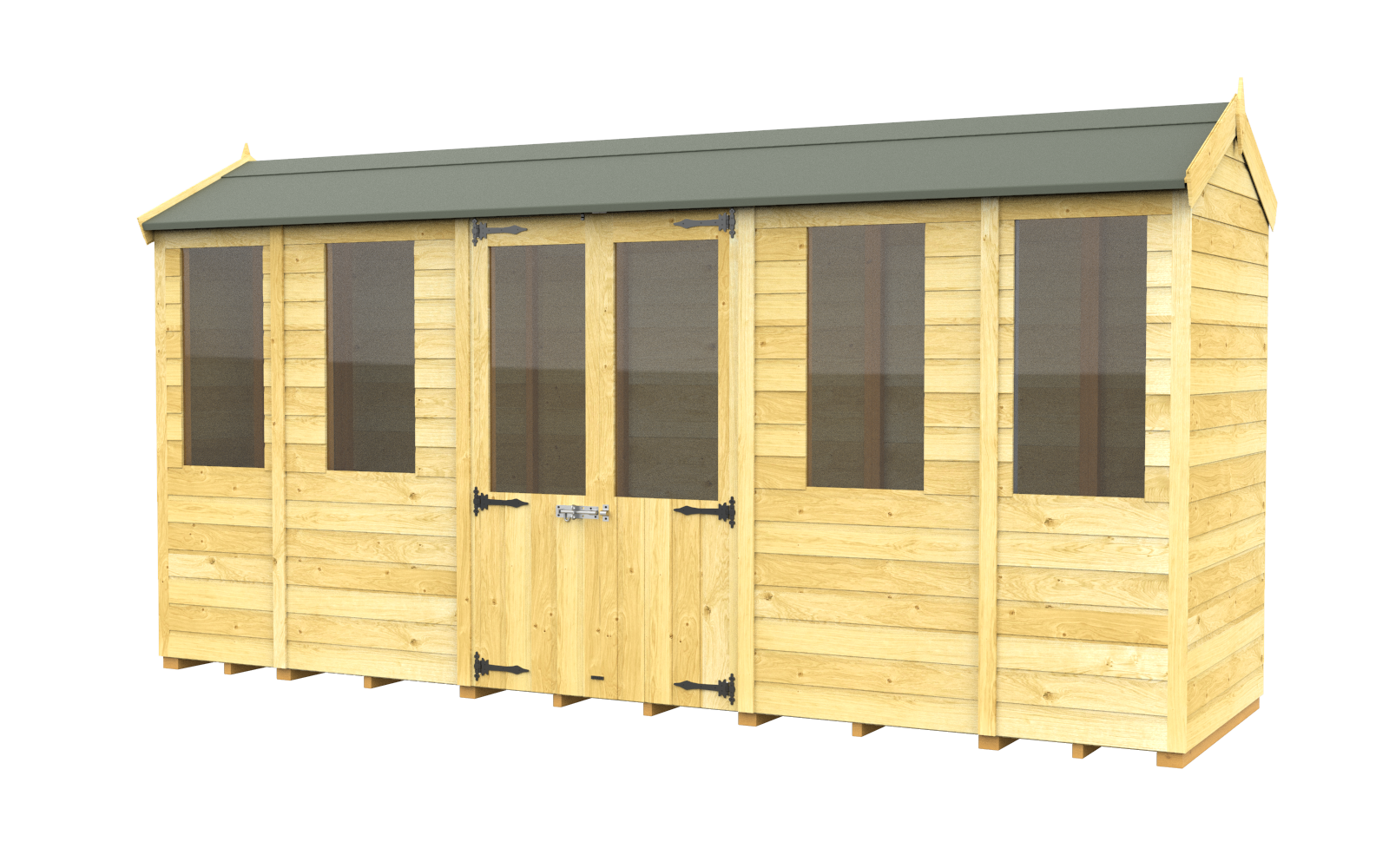 Elmstead Apex Summerhouse External View