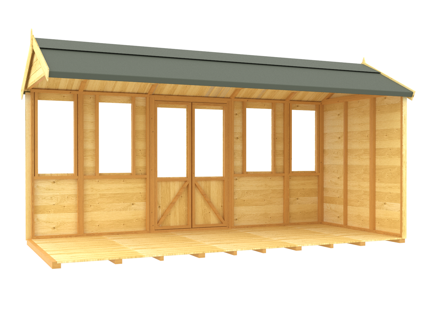 Elmstead Apex Summerhouse Internal View