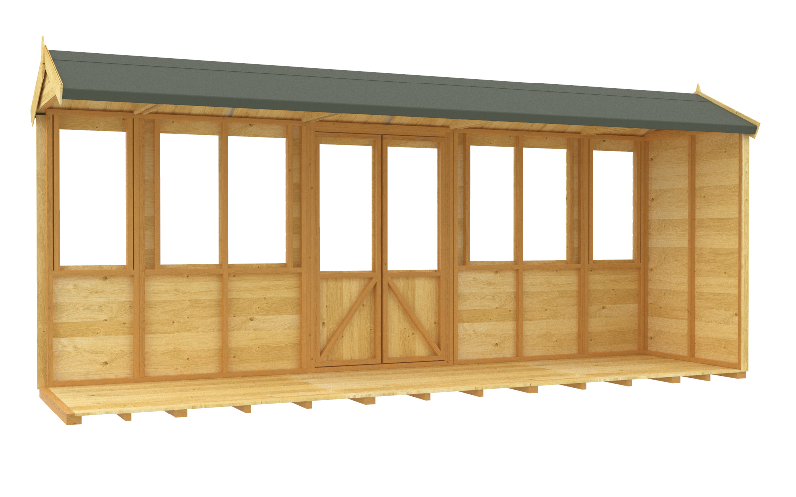 Elmstead Apex Summerhouse Internal View