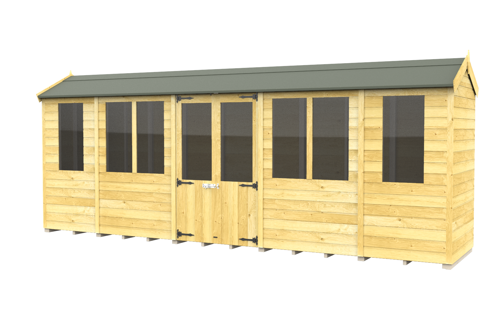 Elmstead Apex Summerhouse External View