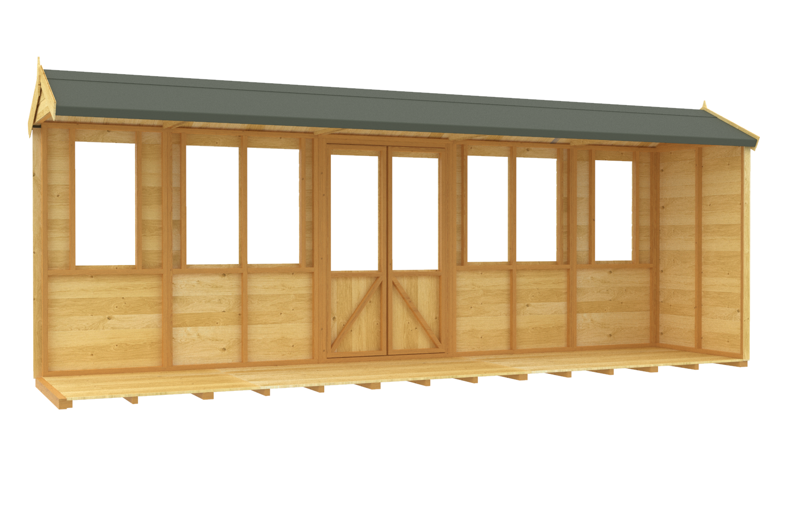 Elmstead Apex Summerhouse Internal View