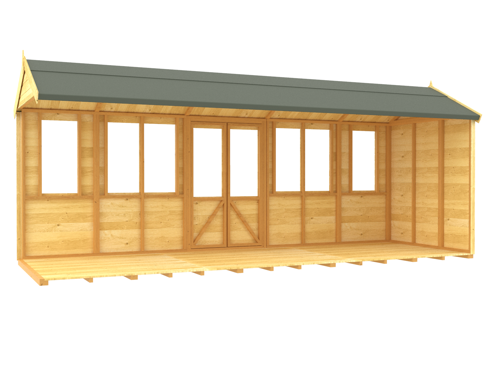 Elmstead Apex Summerhouse Internal View