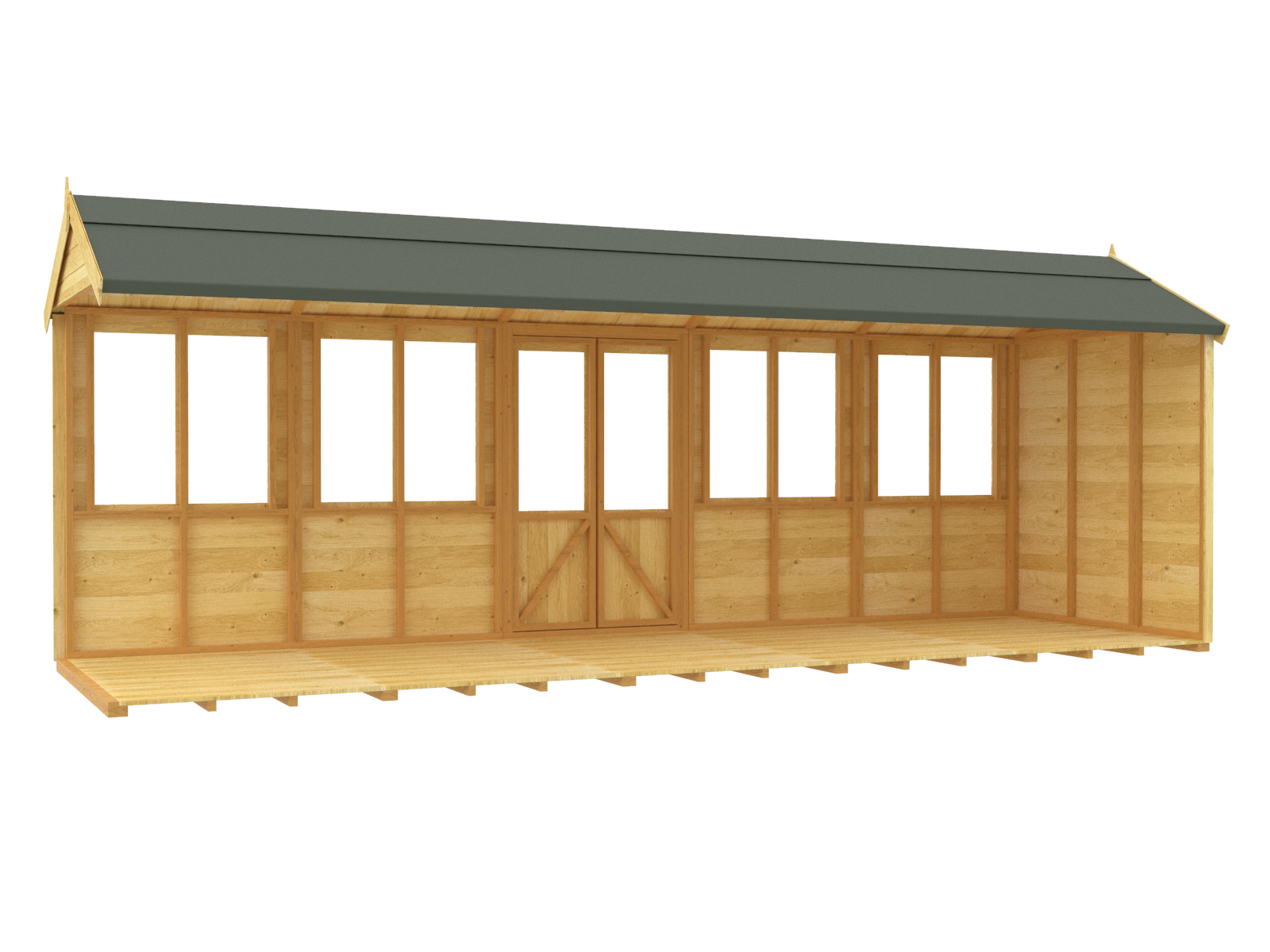 Elmstead Apex Summerhouse Internal View