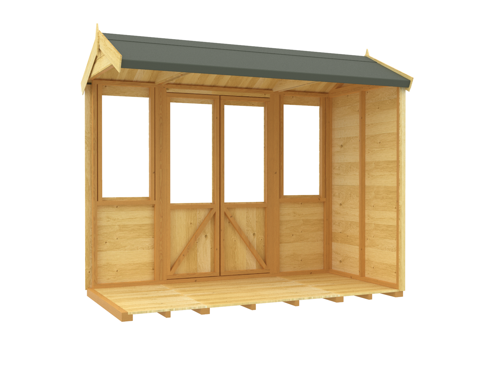 Elmstead Apex Summerhouse Internal View
