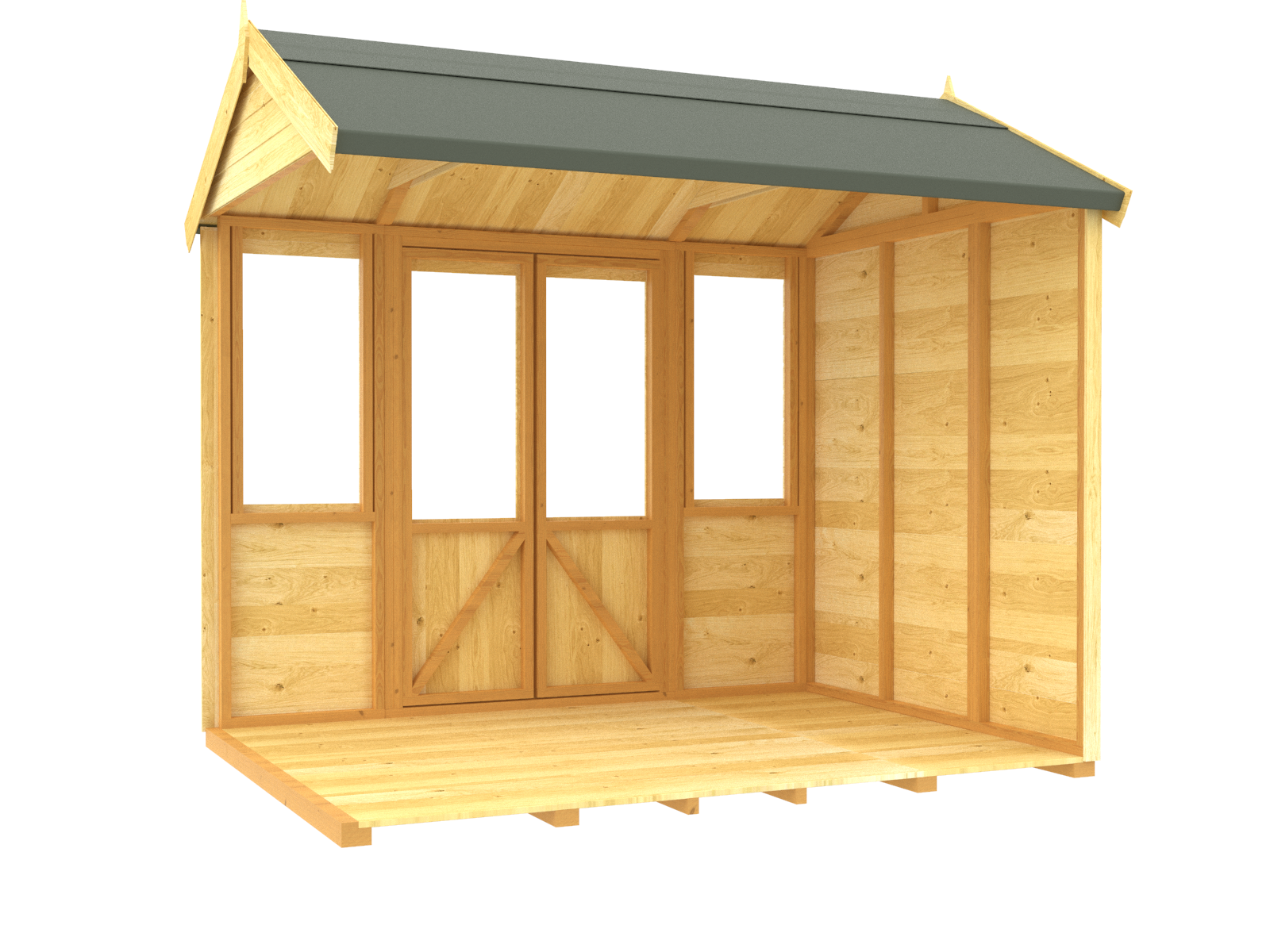 Elmstead Apex Summerhouse Internal View