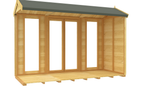 Elmstead Apex Summerhouse Full Height Windows Internal View