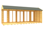 Elmstead Apex Summerhouse Full Height Windows Internal View