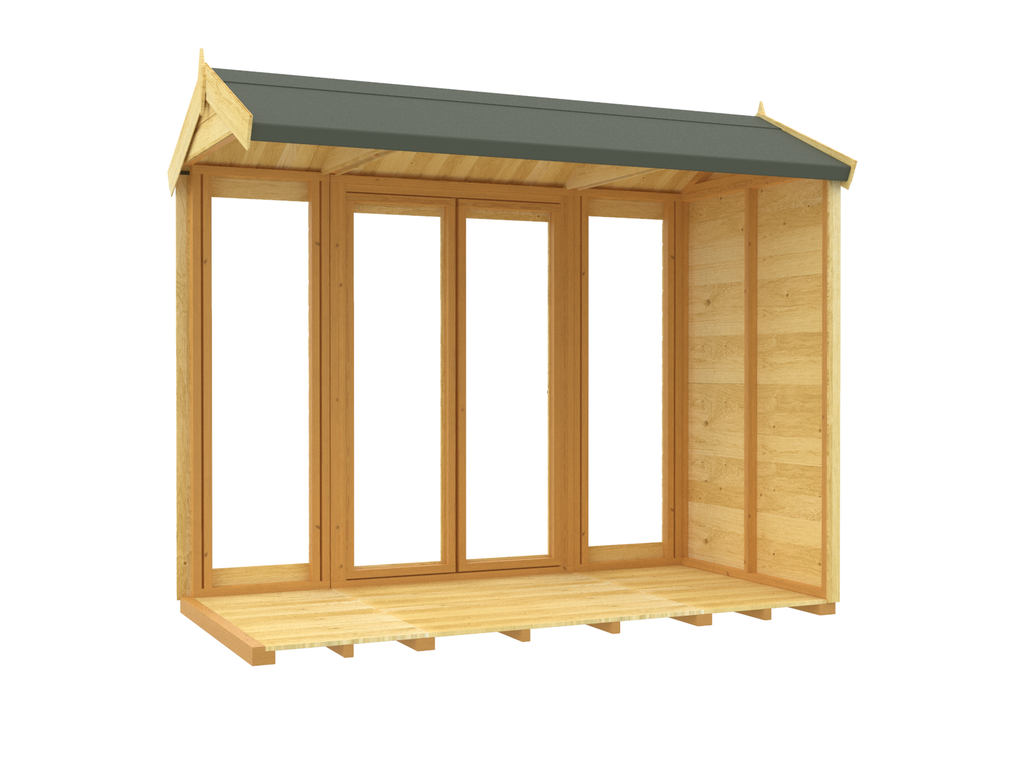 Elmstead Apex Summerhouse Full Height Windows Internal View