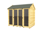 Elmstead Apex Summerhouse Full Height Windows External View