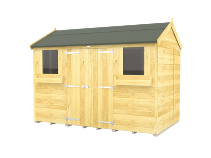 Elmstead Apex Summer Shed External View