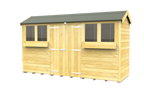 Elmstead Apex Summer Shed External View