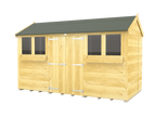Elmstead Apex Summer Shed External View