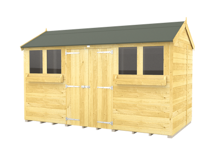 Elmstead Apex Summer Shed External View