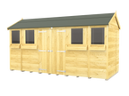 Elmstead Apex Summer Shed External View