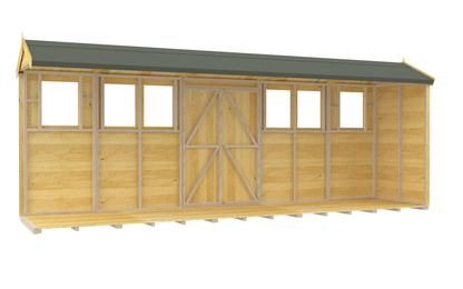 Elmstead Apex Summer Shed Internal View