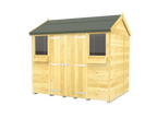 Elmstead Apex Summer Shed External View